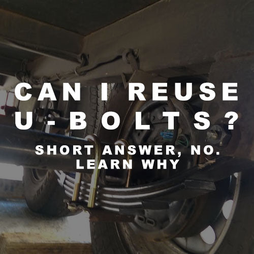 Can You Reuse U Bolts  