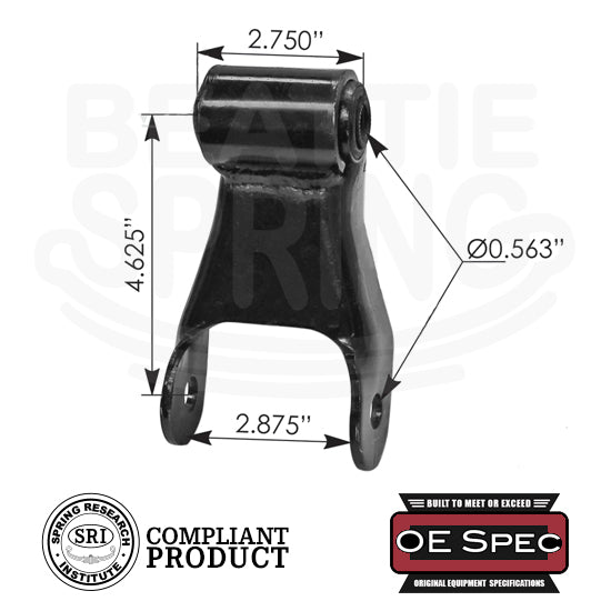 Chevy GMC - G10/G20/G30 - Rear Leaf Spring Shackle Chevy GMC - G10/G20/G30 - Rear Leaf Spring Shackle