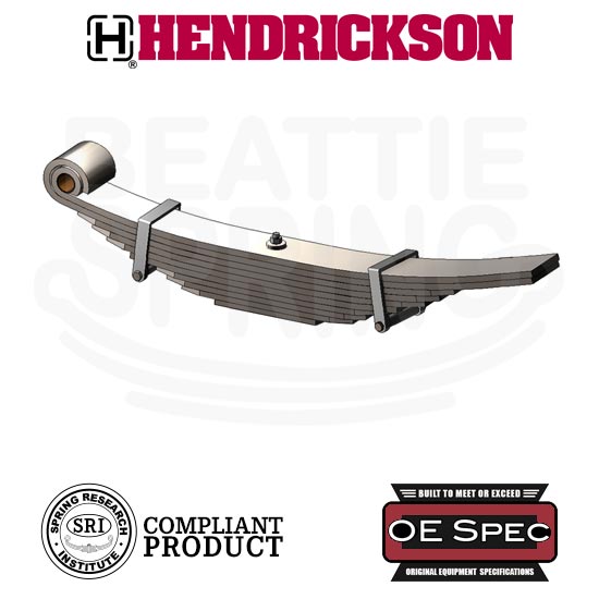 Hendrickson Walking Beam Suspension Leaf Spring (10 Leaf) Beattie Spring