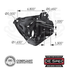 Ford - F-150/F-250 - Front Radius Arm Hanger Bracket (Left)