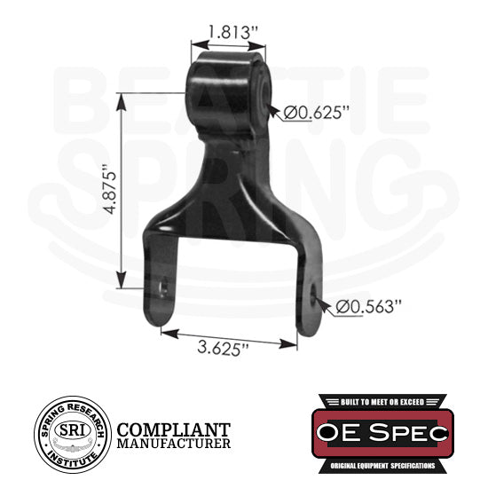 Ford - F-250/F-350 - Front Leaf Spring Shackle Ford - F-250/F-350 - Front Leaf Spring Shackle