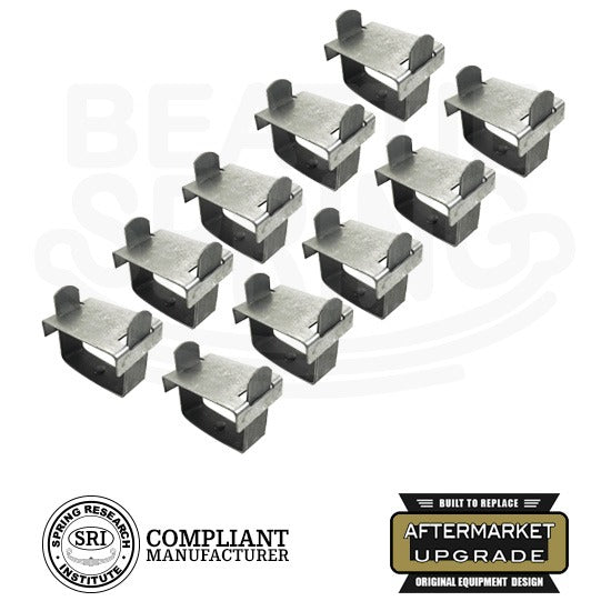 Automann Leaf Spring Rebound Clips – 2-1/4 Inch, Pack Of 10, Heavy Duty