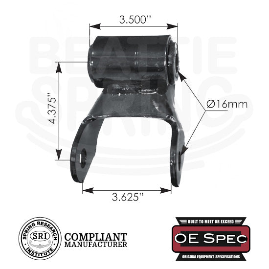 Chevy GMC - C3500HD - Rear Leaf Spring Shackle Chevy GMC - C3500HD - Rear Leaf Spring Shackle