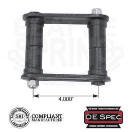 Chevy GMC - K10/K20/K30 - Front Leaf Spring Shackle Kit