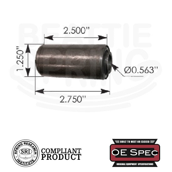Chevy GMC - Vans - Rear Leaf Spring Bushings (RB120) Chevy GMC - Vans - Rear Leaf Spring Bushings (RB120)
