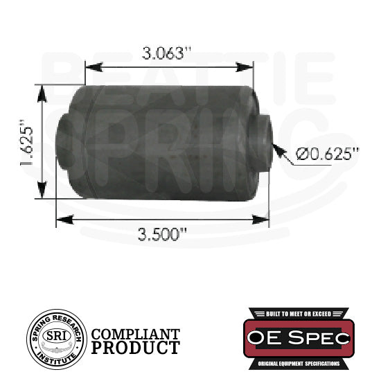Ford - Trucks/Bronco - Rear Leaf Spring Bushing (RB158) Ford - Trucks/Bronco - Rear Leaf Spring Bushing (RB158)