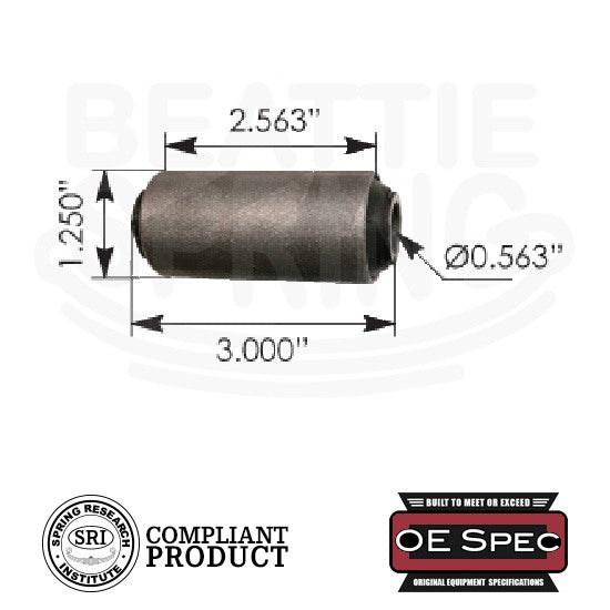 Ford - Rear Leaf Spring Bushing (RB160) Ford - Rear Leaf Spring Bushing (RB160)
