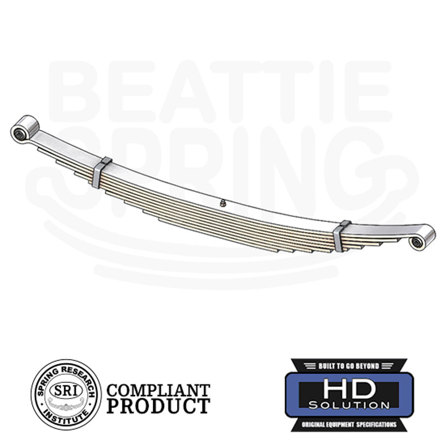 Cab Subframe Spring Chevy GMC - 3500HD Cab and Chassis - Leaf Spring (Rear, 9 Leaves, Heav ...