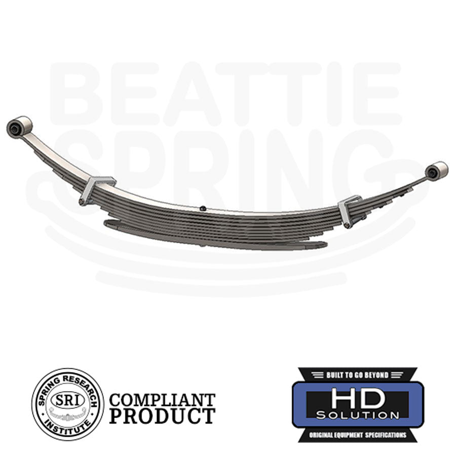 Chevy GMC - C10/C20/C30/K30/Suburban - Heavy Duty Leaf Spring (Rear, 9 ...