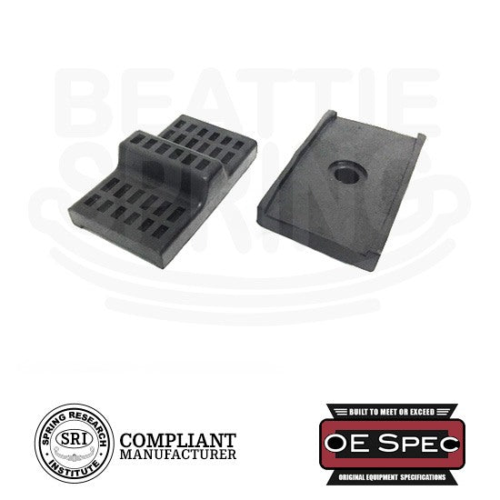 Chevy Pontiac - Camaro/Firebird/Nova - Leaf Spring Top Insulator Rubbe ...